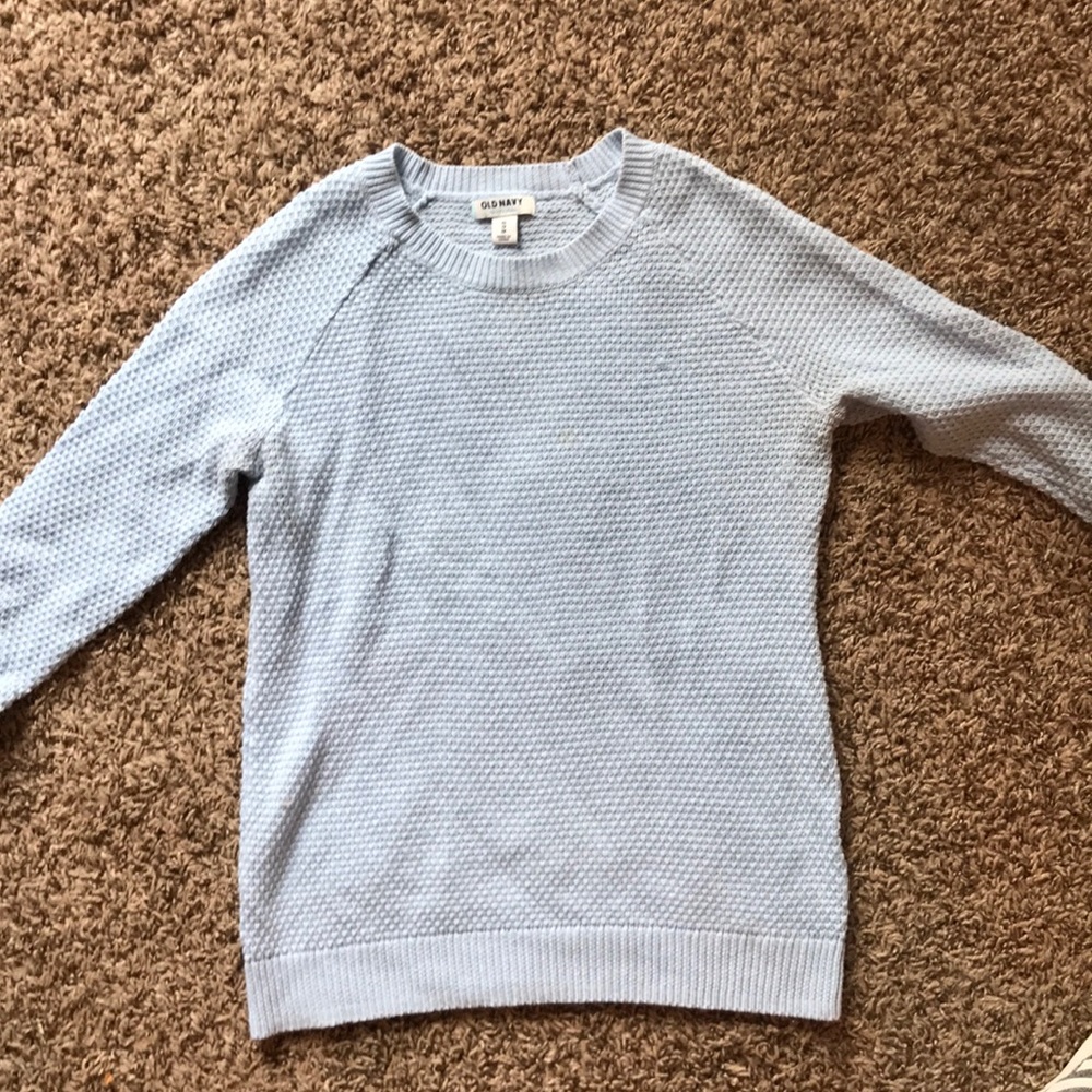 Baby blue sweater